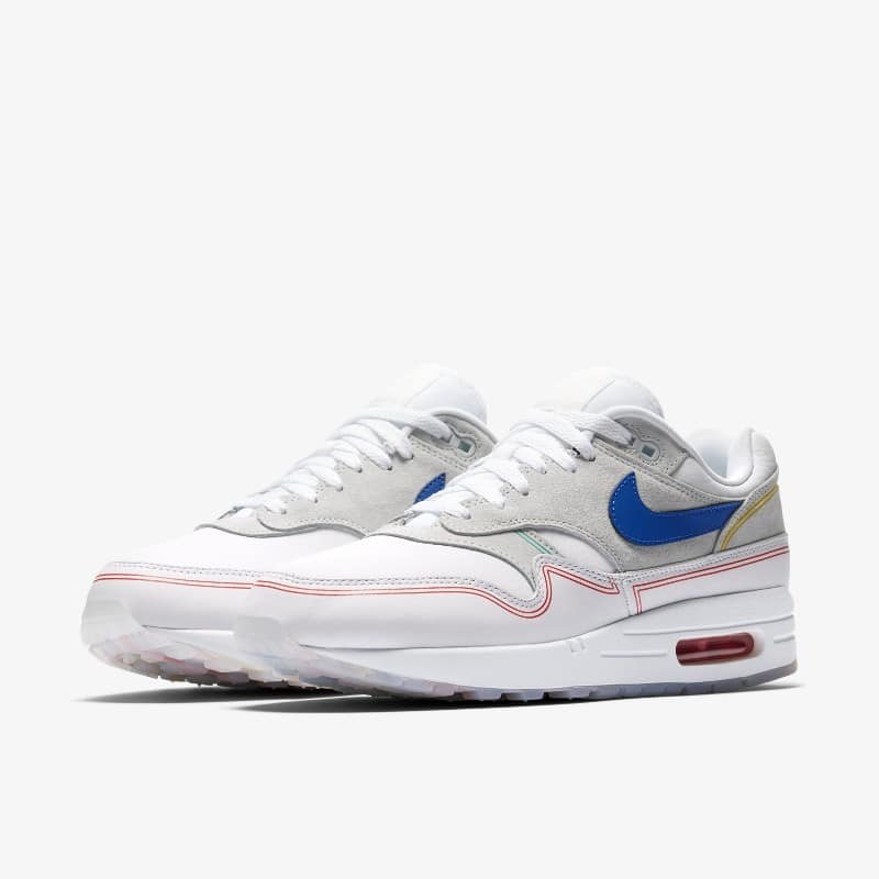 Nike Air Max 1 Centre Pompidou White AV3735 002 Grailify